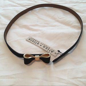 NWT！Alice + Olivia bow waist belt - Size XS